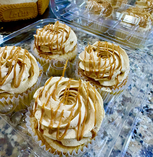 Cookie Butter Cupcakes