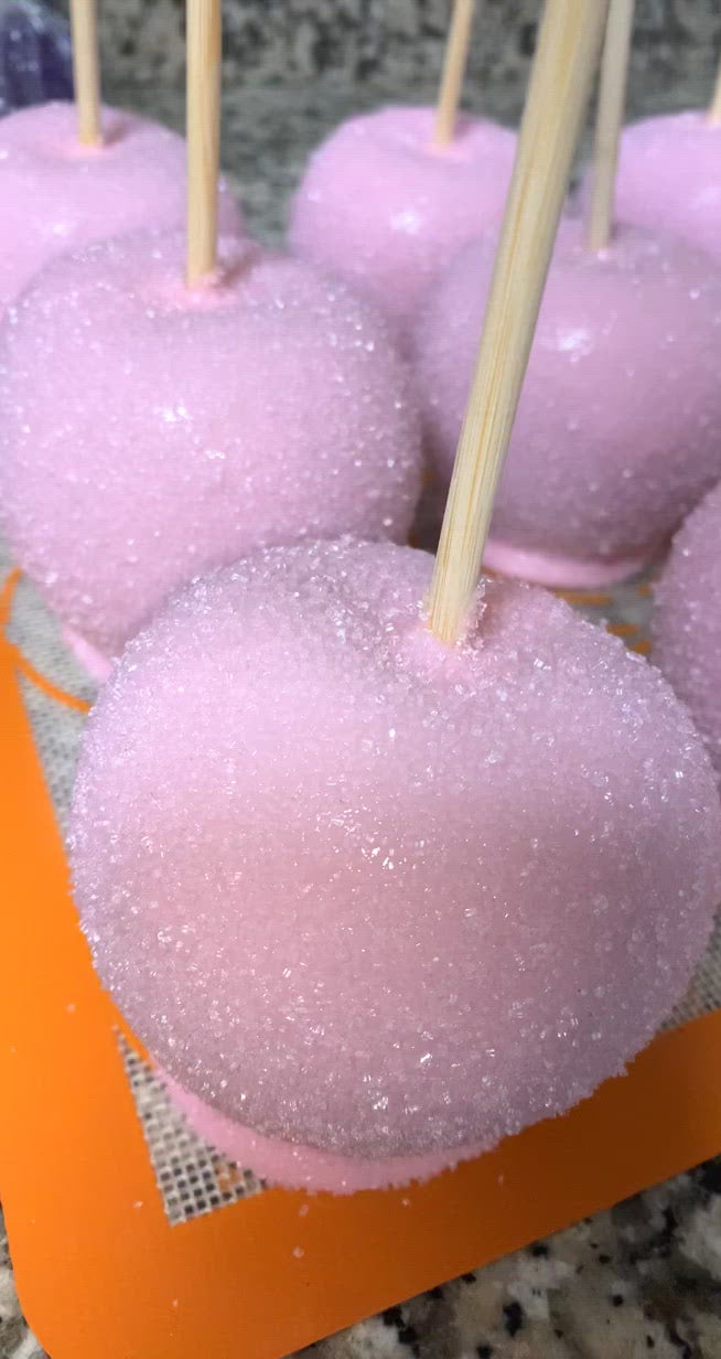 Sugar Coated Candy Apples