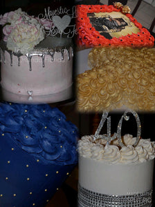 Custom Frosted Cakes