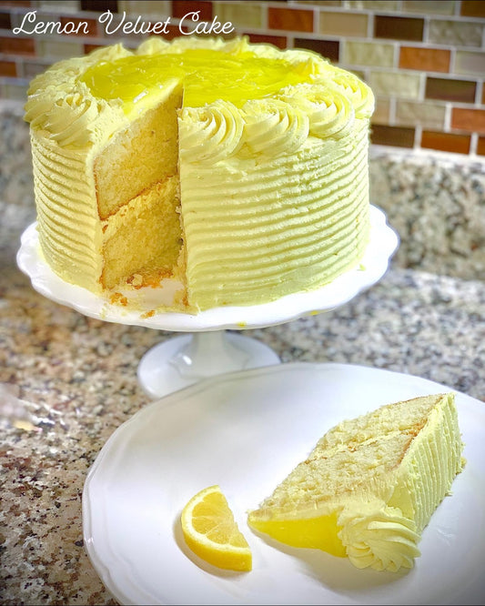 Lemon Velvet Cake