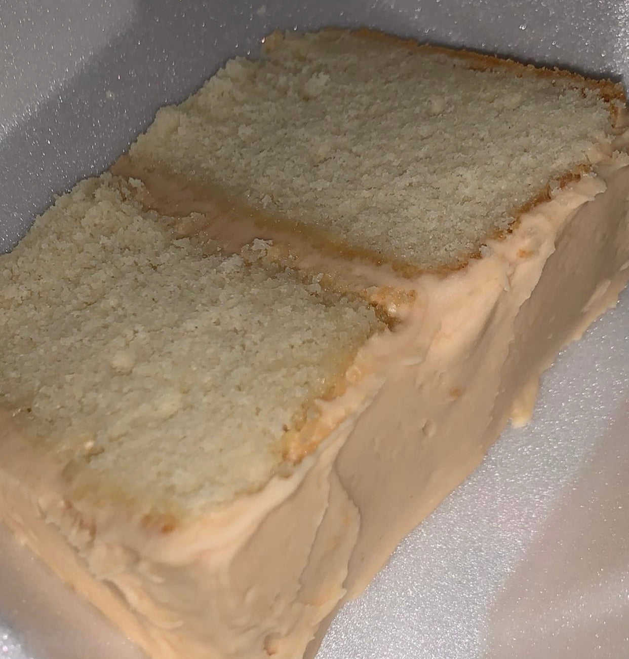 Caramel Cake with Roasted Pecans